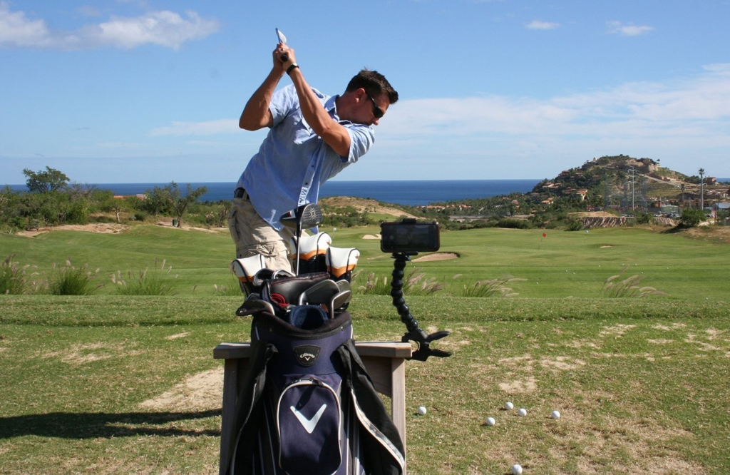 golf bag tripod stand