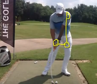 Impact hand location & aim point technique